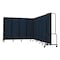 National Public Seating NPS Room Divider, 6' Height, 9 Sections, Blue RDB6-9PT04 - alternate 3